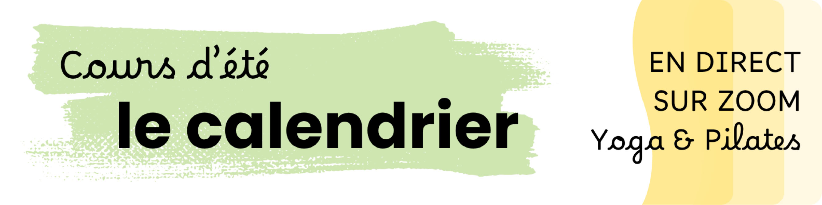 Calendrier cours de yoga en Creuse à Bellegarde